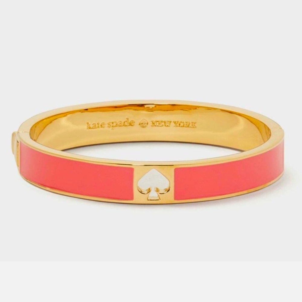 Kate Spade Hole Punch Spade Bangle Bracelet